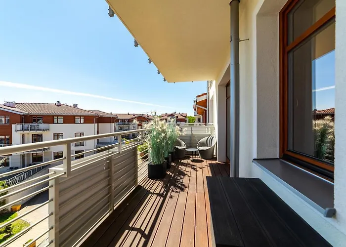 Lägenhet Black Pearl - Neptun Park By Oneapartments Gdańsk